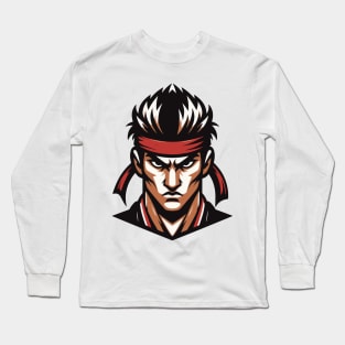 Samurai warrior Long Sleeve T-Shirt